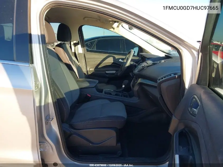 1FMCU0GD7HUC97665 2017 Ford Escape Se