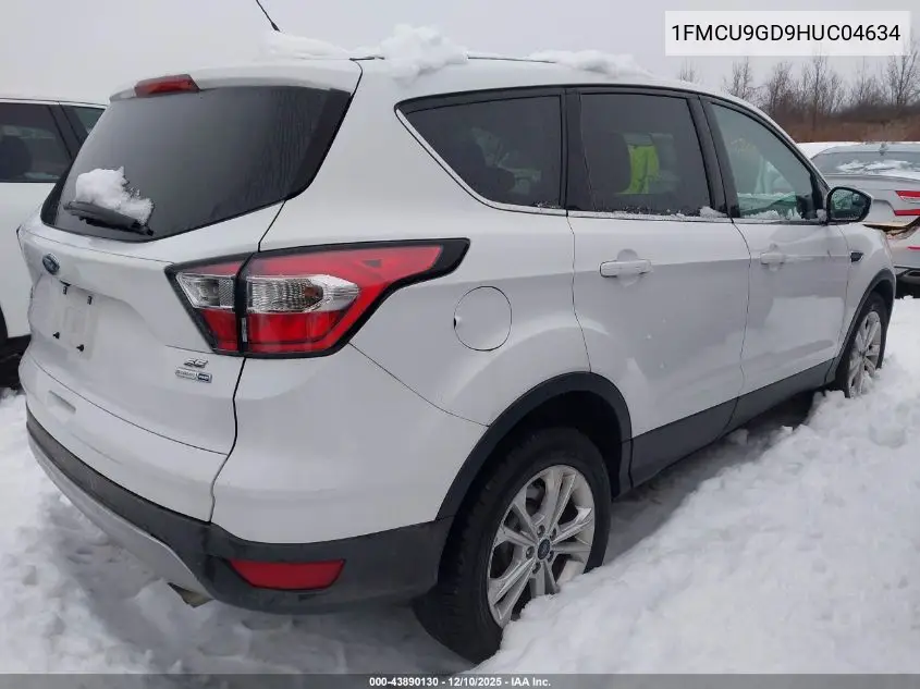 1FMCU9GD9HUC04634 2017 Ford Escape Se