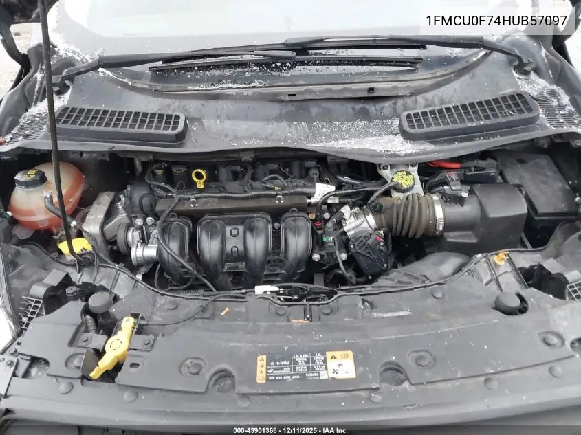 1FMCU0F74HUB57097 2017 Ford Escape S