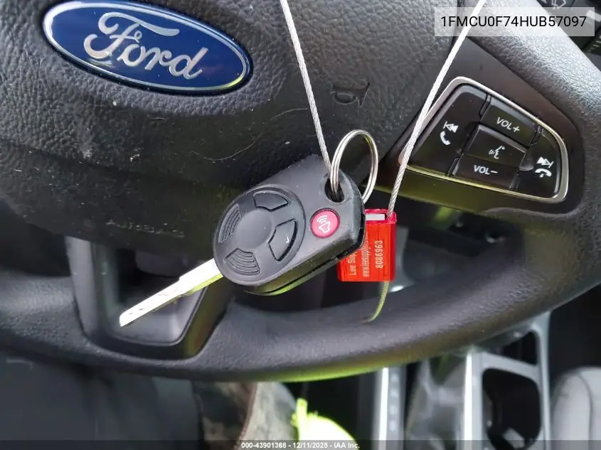 1FMCU0F74HUB57097 2017 Ford Escape S