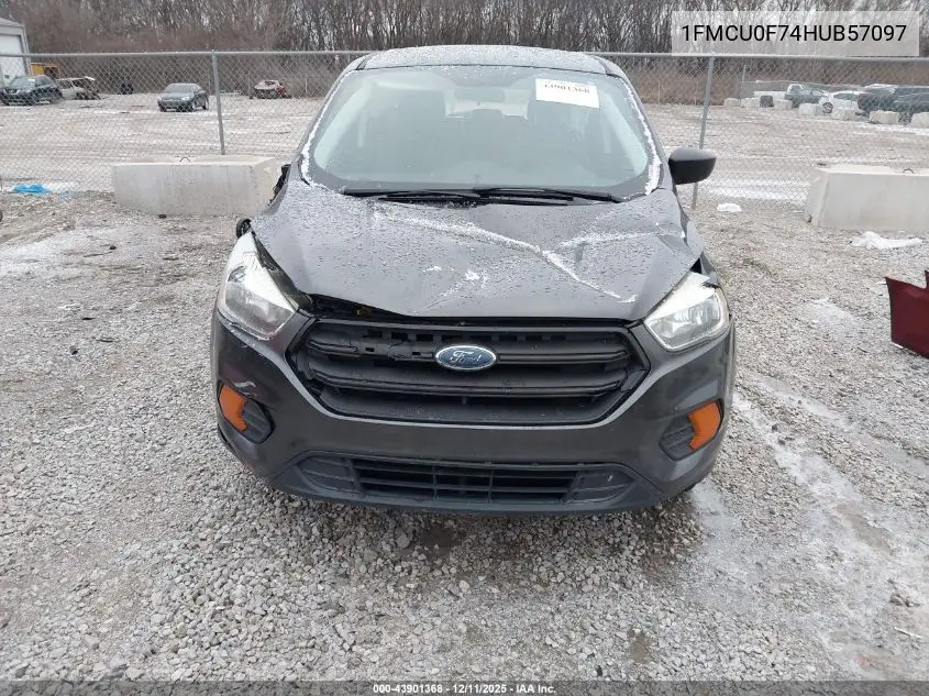 1FMCU0F74HUB57097 2017 Ford Escape S