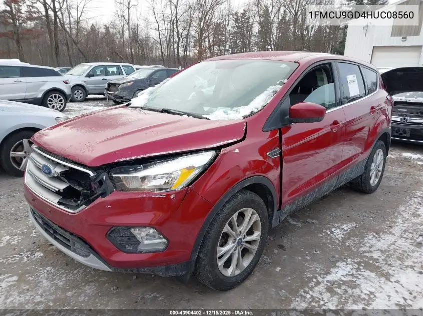 1FMCU9GD4HUC08560 2017 Ford Escape Se