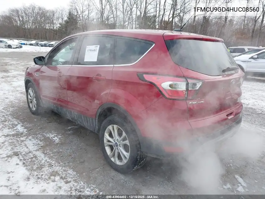 1FMCU9GD4HUC08560 2017 Ford Escape Se