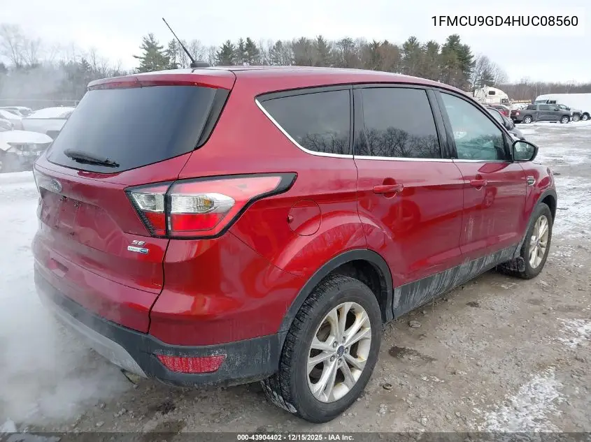1FMCU9GD4HUC08560 2017 Ford Escape Se