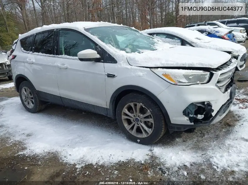 1FMCU9GD6HUC44377 2017 Ford Escape Se