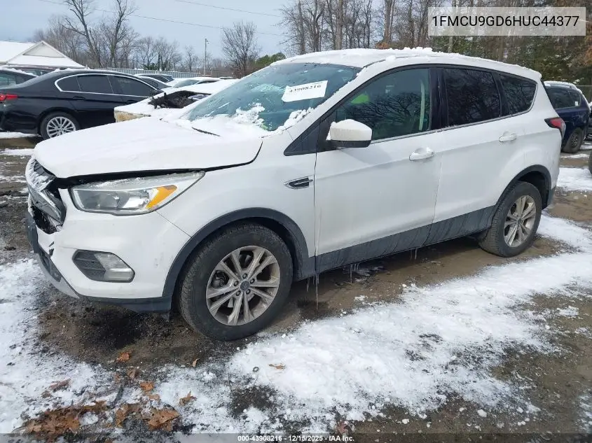 1FMCU9GD6HUC44377 2017 Ford Escape Se