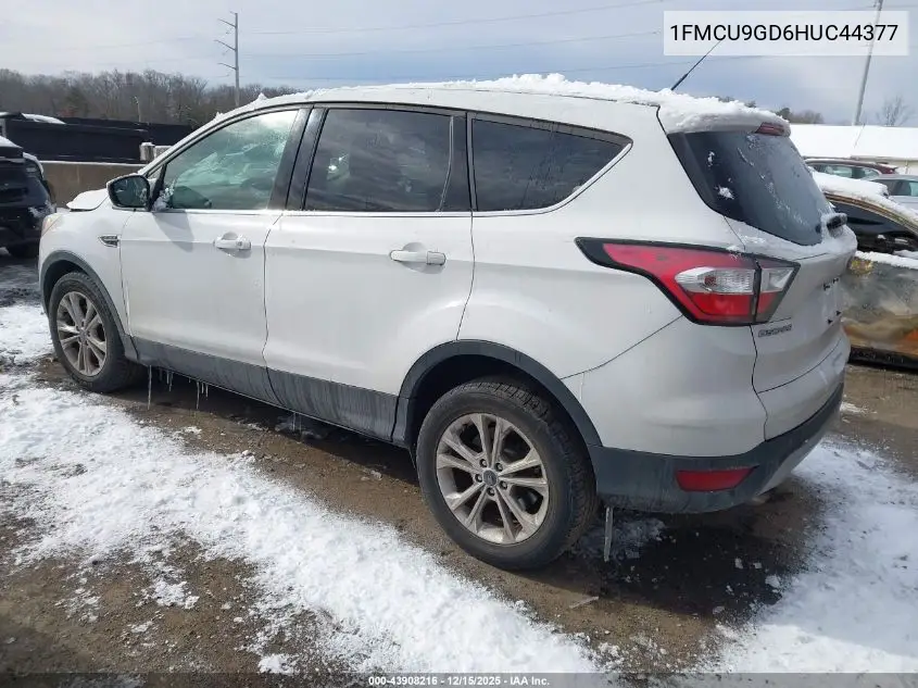 1FMCU9GD6HUC44377 2017 Ford Escape Se