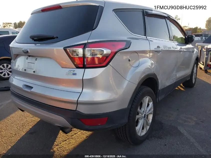 1FMCU9GD8HUC25992 2017 Ford Escape Se