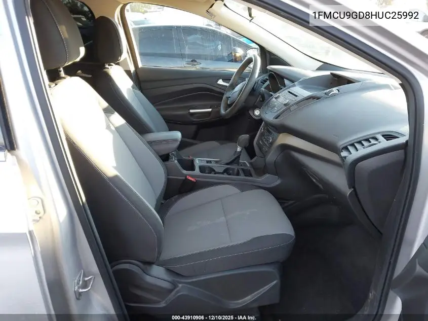 1FMCU9GD8HUC25992 2017 Ford Escape Se