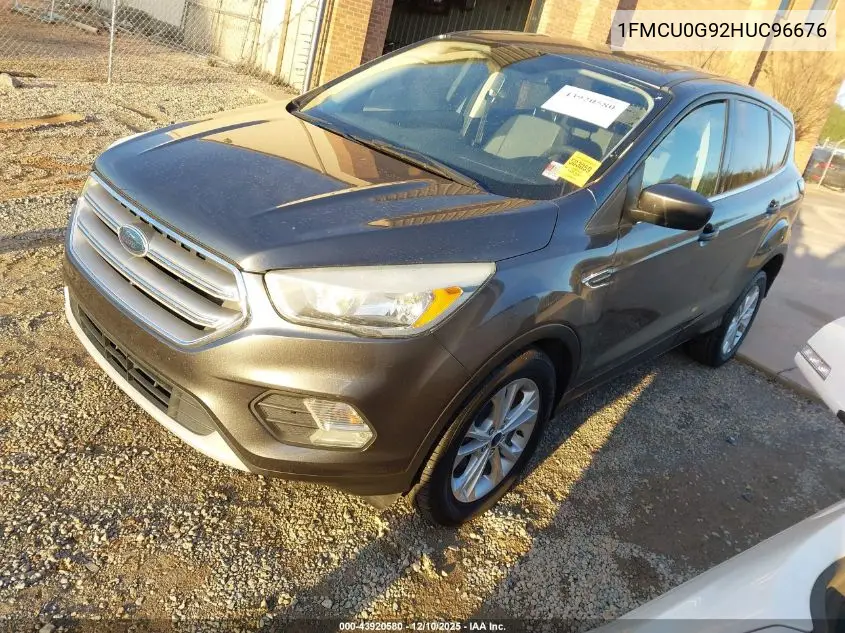 1FMCU0G92HUC96676 2017 Ford Escape Se
