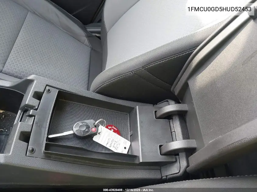 1FMCU0GD5HUD52453 2017 Ford Escape Se