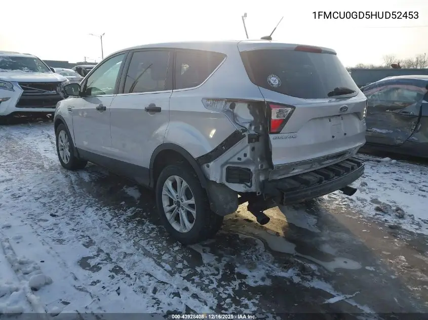 1FMCU0GD5HUD52453 2017 Ford Escape Se