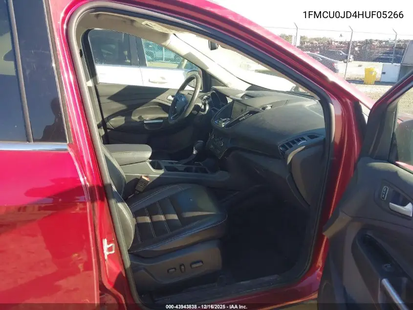 1FMCU0JD4HUF05266 2017 Ford Escape Titanium