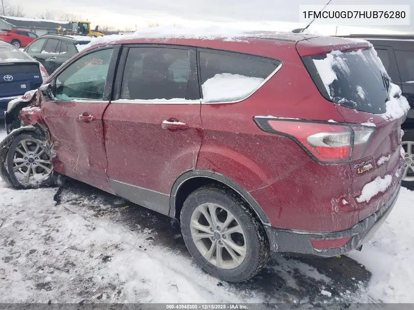 1FMCU0GD7HUB76280 2017 Ford Escape Se