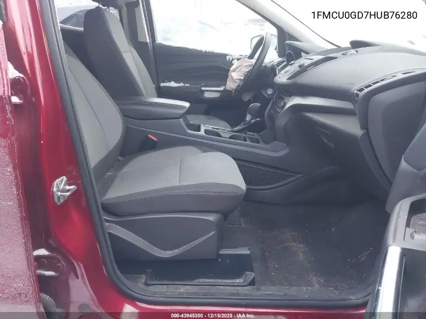 1FMCU0GD7HUB76280 2017 Ford Escape Se