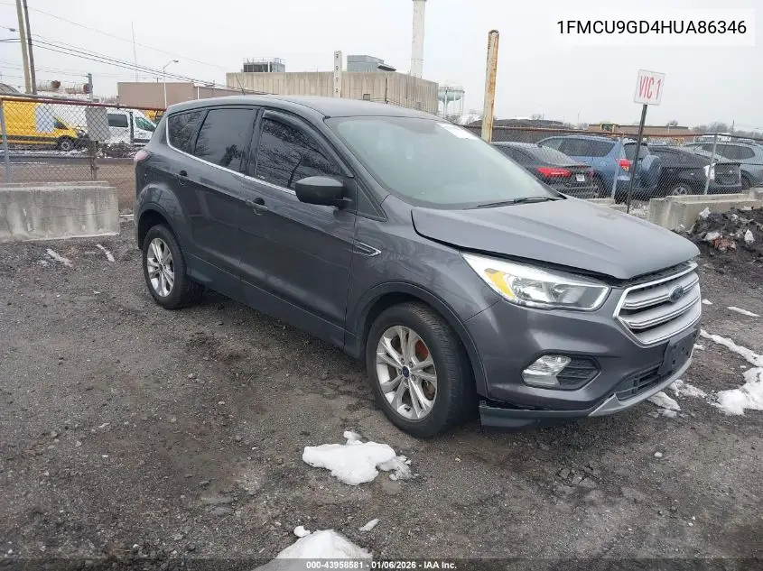 1FMCU9GD4HUA86346 2017 Ford Escape Se