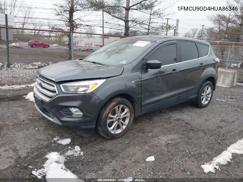 1FMCU9GD4HUA86346 2017 Ford Escape Se
