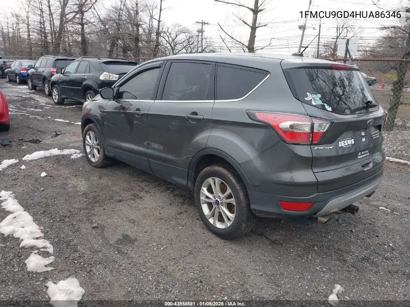 1FMCU9GD4HUA86346 2017 Ford Escape Se
