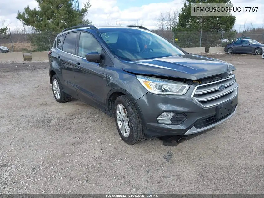 1FMCU9GD5HUC17767 2017 Ford Escape Se