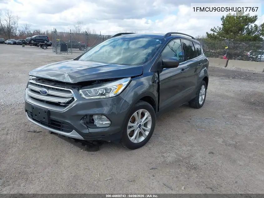 1FMCU9GD5HUC17767 2017 Ford Escape Se