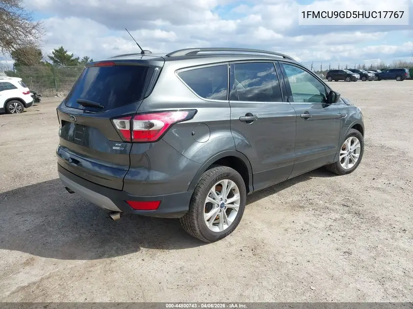 1FMCU9GD5HUC17767 2017 Ford Escape Se