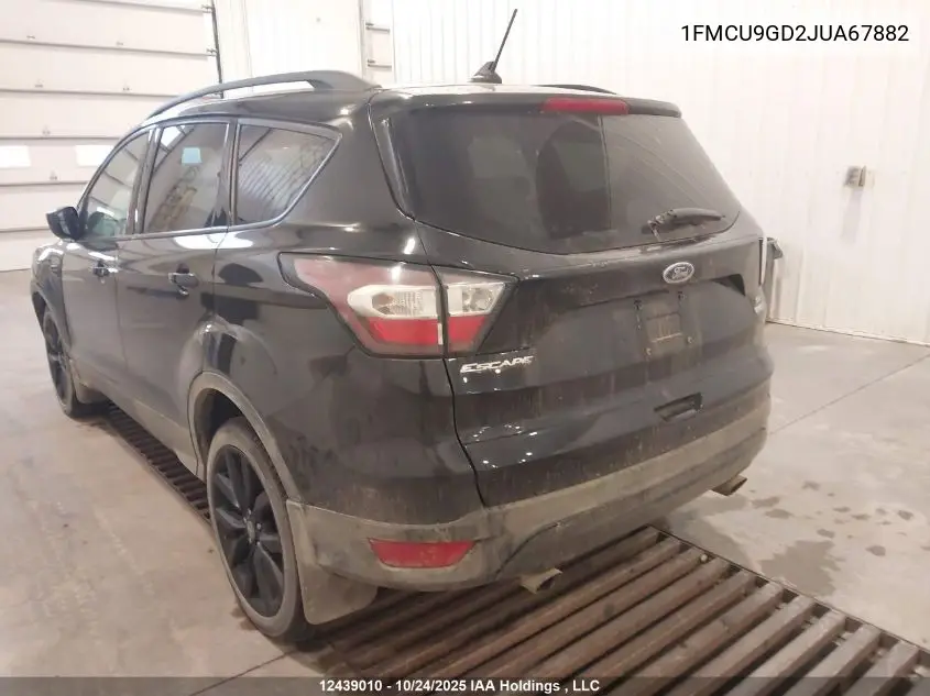 1FMCU9GD2JUA67882 2018 Ford Escape Se