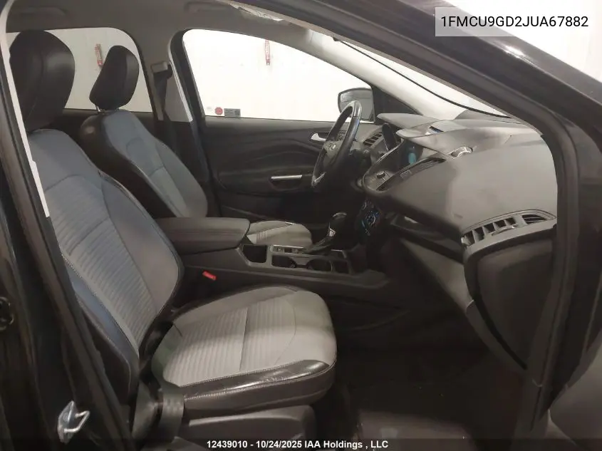 1FMCU9GD2JUA67882 2018 Ford Escape Se