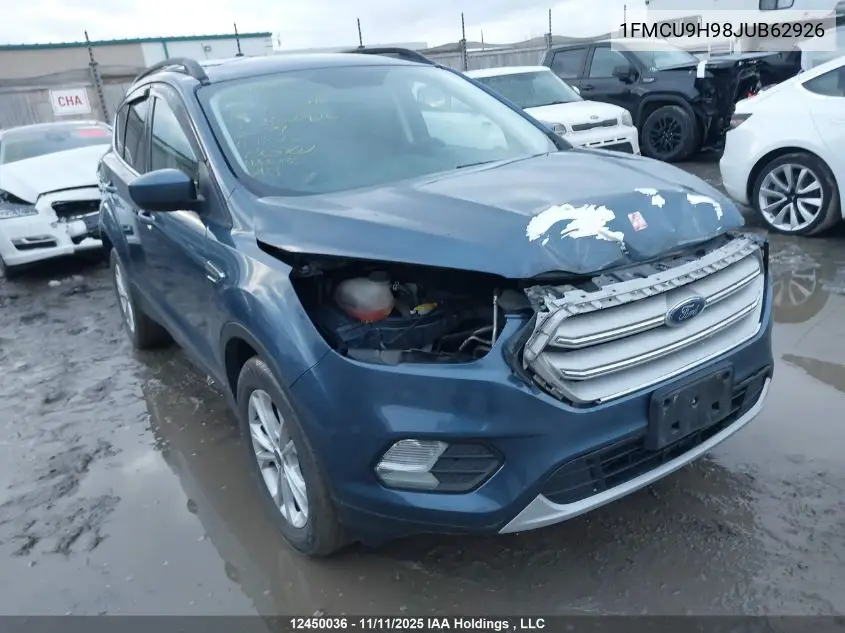 1FMCU9H98JUB62926 2018 Ford Escape Sel