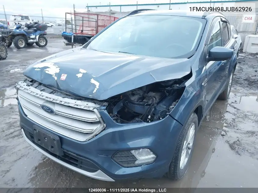 1FMCU9H98JUB62926 2018 Ford Escape Sel