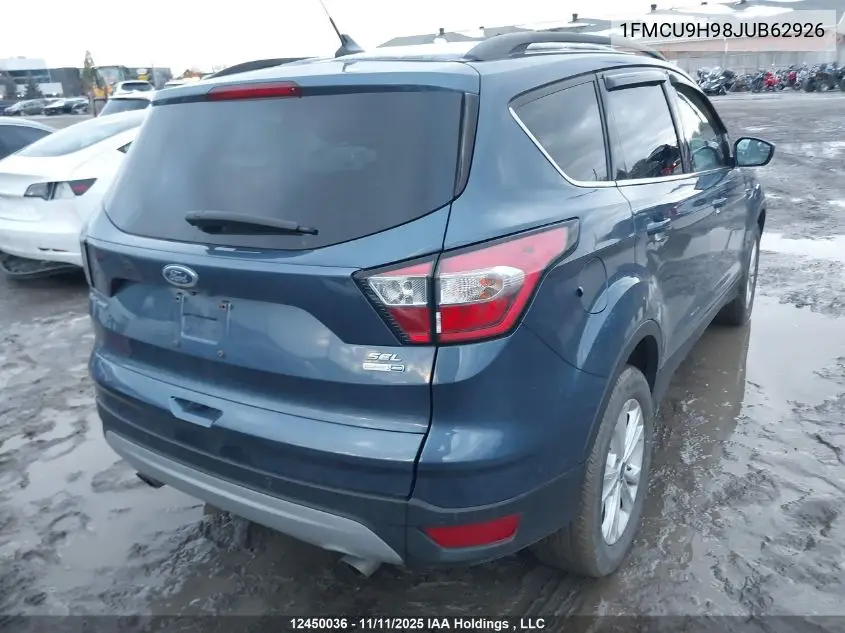 1FMCU9H98JUB62926 2018 Ford Escape Sel