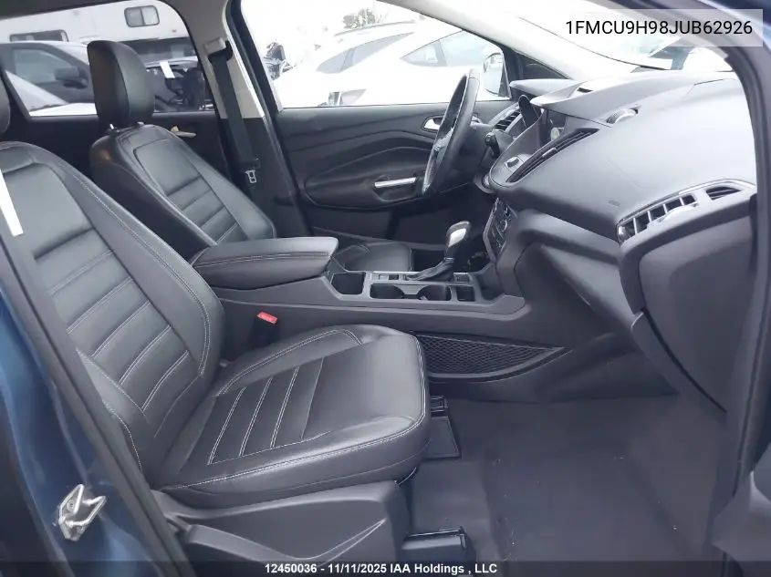1FMCU9H98JUB62926 2018 Ford Escape Sel