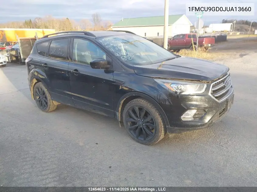 1FMCU9GD0JUA13660 2018 Ford Escape Se