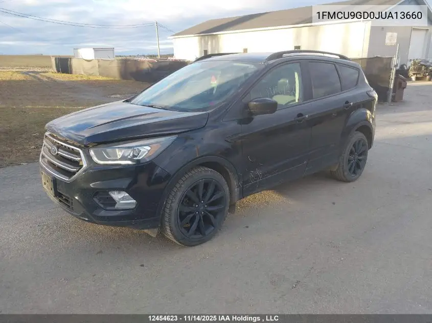 1FMCU9GD0JUA13660 2018 Ford Escape Se