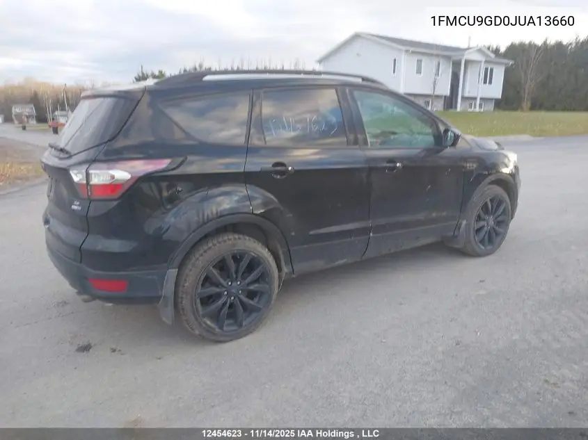 1FMCU9GD0JUA13660 2018 Ford Escape Se