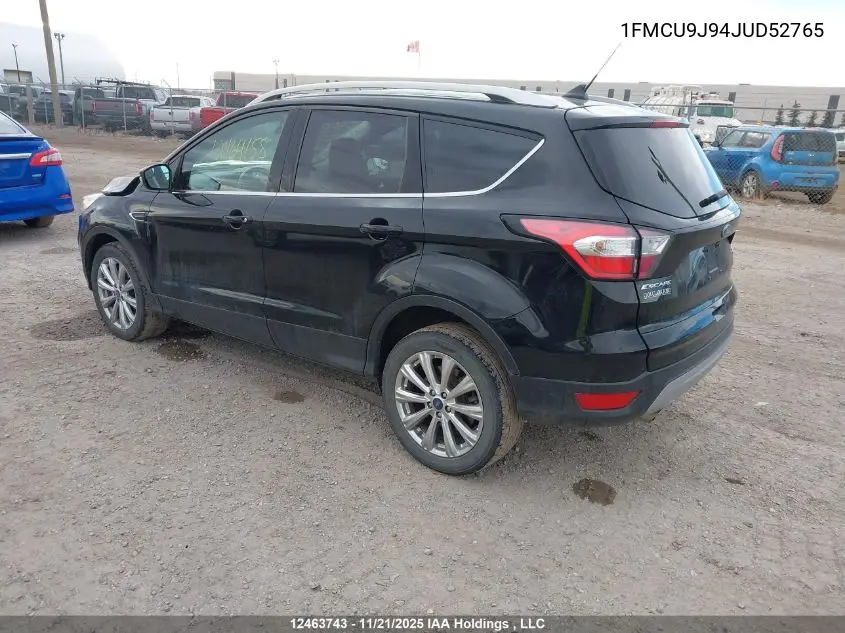 1FMCU9J94JUD52765 2018 Ford Escape Titanium