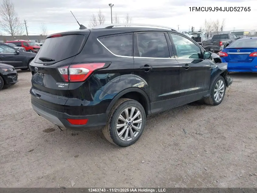 1FMCU9J94JUD52765 2018 Ford Escape Titanium