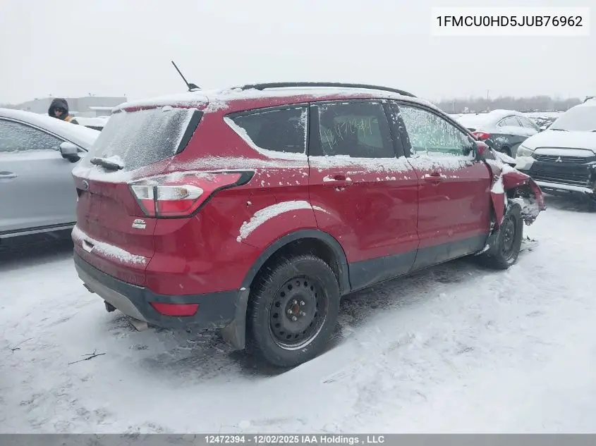 1FMCU0HD5JUB76962 2018 Ford Escape Sel