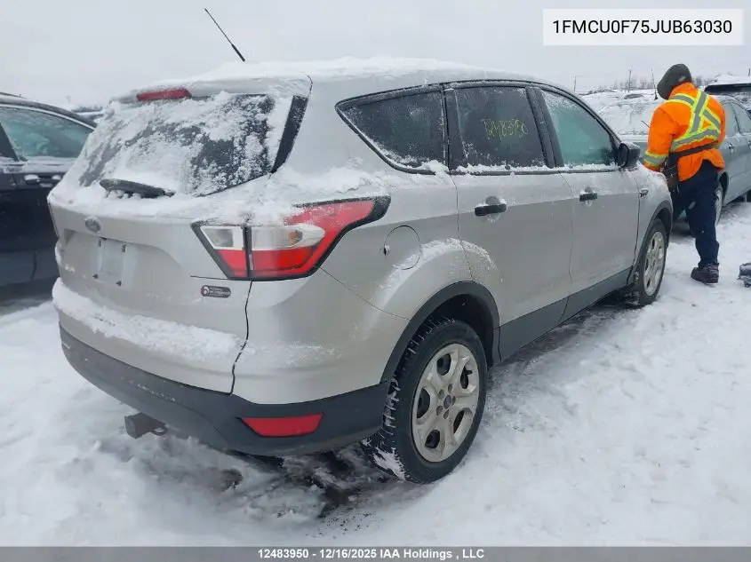 1FMCU0F75JUB63030 2018 Ford Escape S
