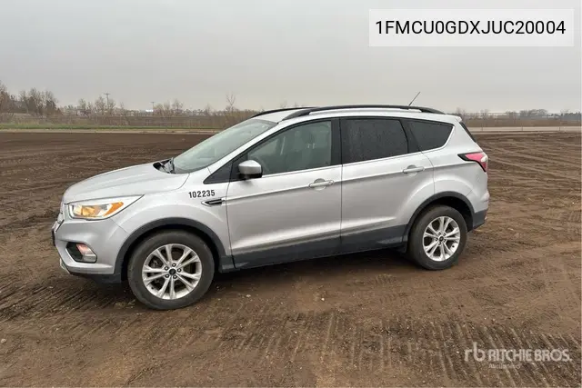 1FMCU0GDXJUC20004 2018 Ford Escape 2018 Ford Escape 2Wd Suv