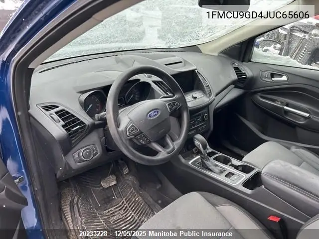 1FMCU9GD4JUC65606 2018 Ford Escape Se