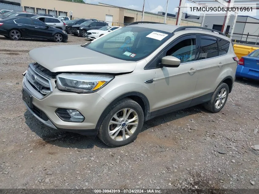 1FMCU9GD6JUD16961 2018 Ford Escape Se