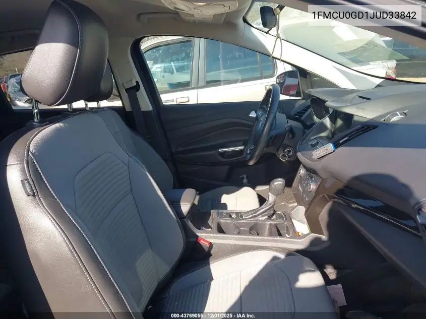 1FMCU0GD1JUD33842 2018 Ford Escape Se