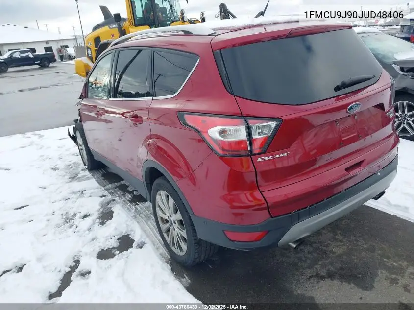 1FMCU9J90JUD48406 2018 Ford Escape Titanium