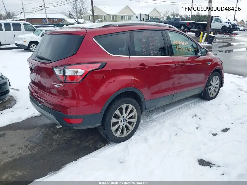 1FMCU9J90JUD48406 2018 Ford Escape Titanium
