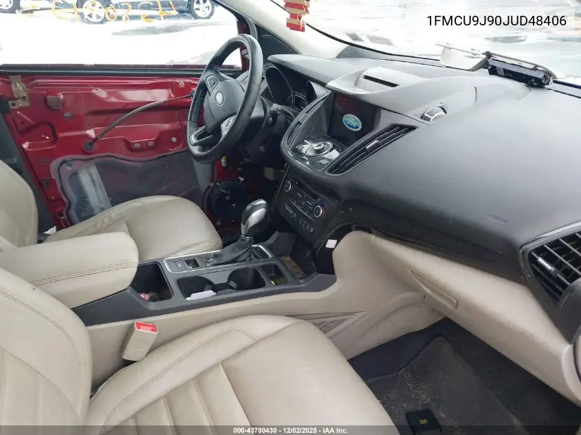 1FMCU9J90JUD48406 2018 Ford Escape Titanium