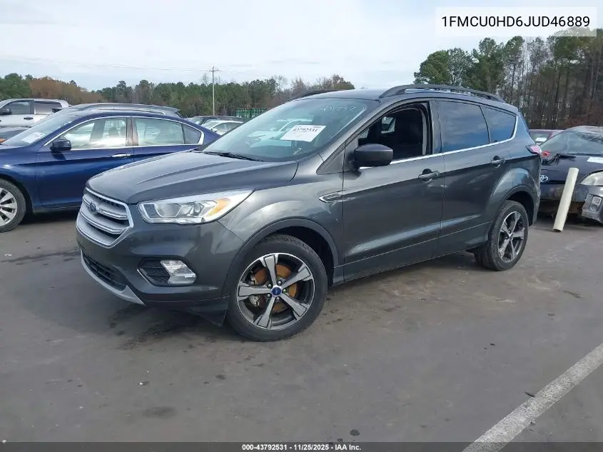 1FMCU0HD6JUD46889 2018 Ford Escape Sel