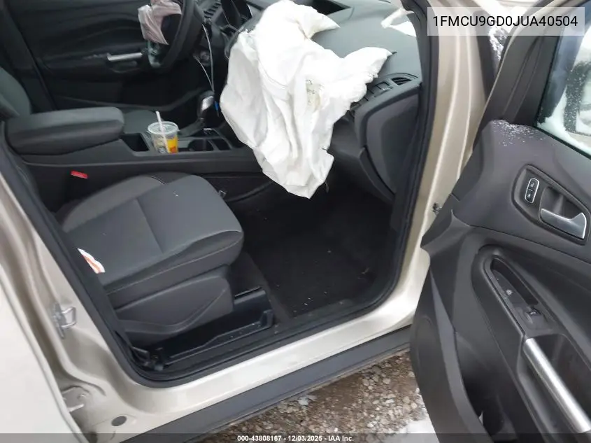 1FMCU9GD0JUA40504 2018 Ford Escape Se