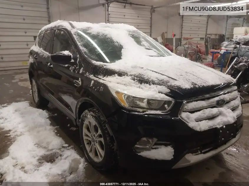 1FMCU9GD8JUD53834 2018 Ford Escape Se