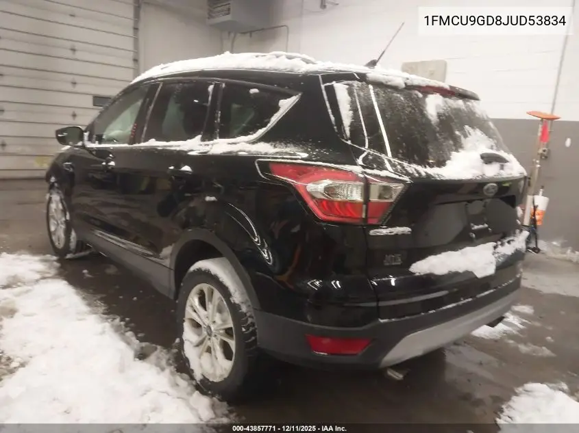 1FMCU9GD8JUD53834 2018 Ford Escape Se