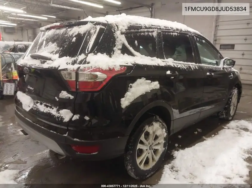1FMCU9GD8JUD53834 2018 Ford Escape Se